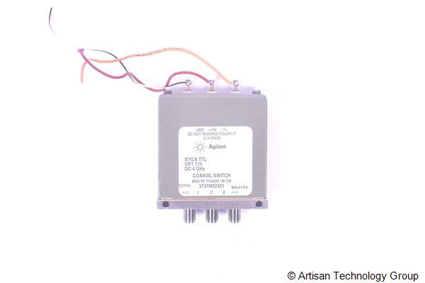 HP 8762A TTL High-Isolation Coaxial DC to 4 GHz Switch