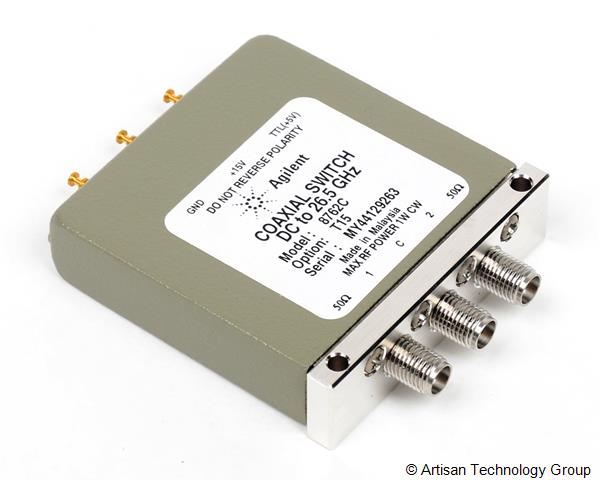 8762C TTL Agilent (High Isolation Coaxial DC to 26.5 GHz Switch ...