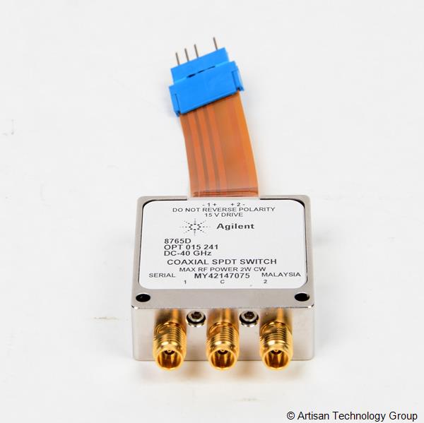 F72406】hp ヒューレットパッカード 8765D option 024 100 DC～40GHz 同軸リレー HP - Agilent - Keysight 8765D Coaxial Switch, DC-40GHz, 2W Maximum