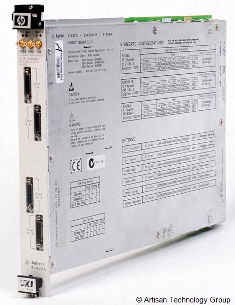 HP E1432A 16-Channel 51.2 kSa/s Digitizer Plus DSP (w/ Option 1D4)