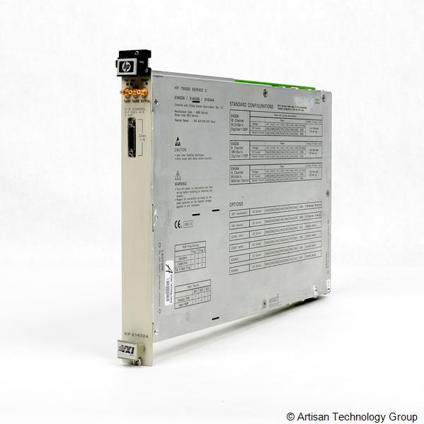 Keysight / Agilent / HP E1432A 4-Channel 51.2 kSa/s Digitizer Plus DSP (w/ Options AYF, UGV and 1DD)