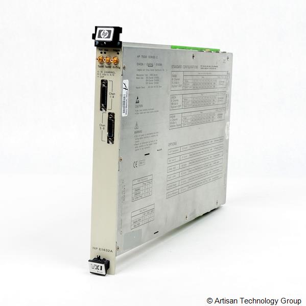 HP E1432A 8-Channel 51.2 kSa/s Digitizer Plus DSP (w/ Options AYF, UGV, 1DE and ANC)