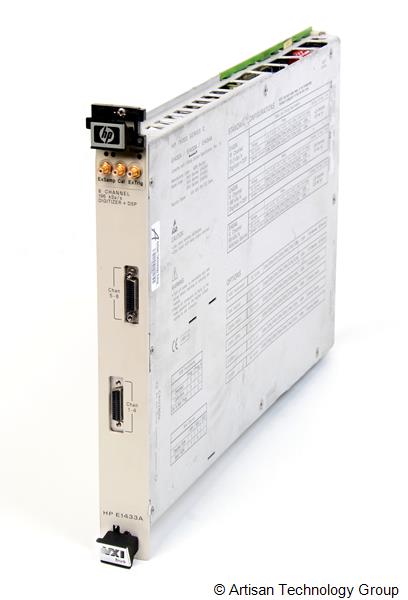 HP E1433A 8-Channel 196 kSa/s Digitizer Plus DSP (w/ Options ANC, UGV)