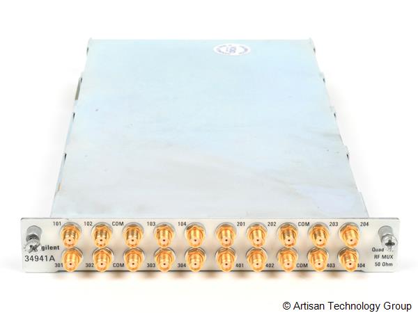 HP 34941A Quad 1X4, 50-Ohm 3 GHz RF Multiplexer
