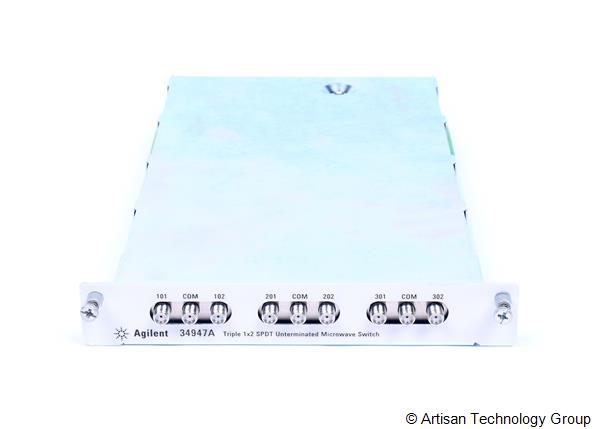 HP 34947A Triple 1X2 SDPT Undetermined Microwave Switch