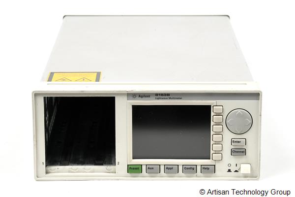 HP 8163B Lightwave Multimeter Mainframe System