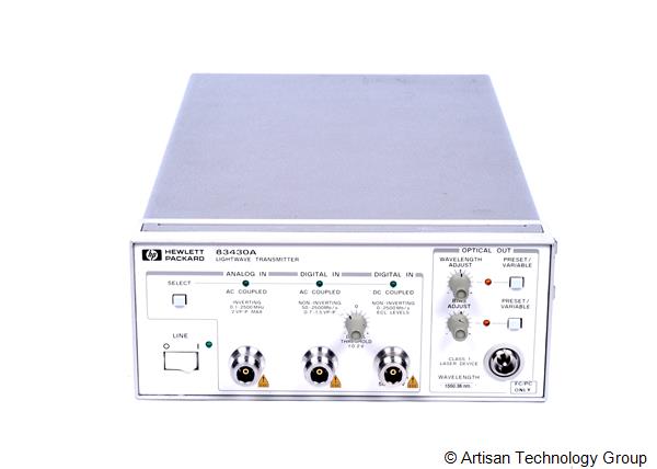 HP 83430A Lightwave Digital Source