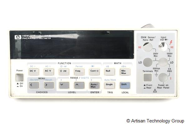 HP 34401A (6.5 Digit Multimeter) | ArtisanTG™