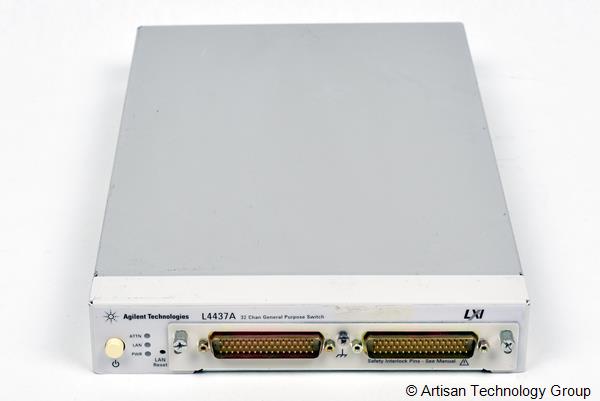HP L4437A 32 Channel General Purpose Switch w/ Optional GPIB