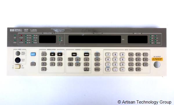 HP  Signal Generator Front Panel