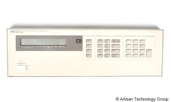 HP  Multiple Output Linear DC Power Supply Front Panel