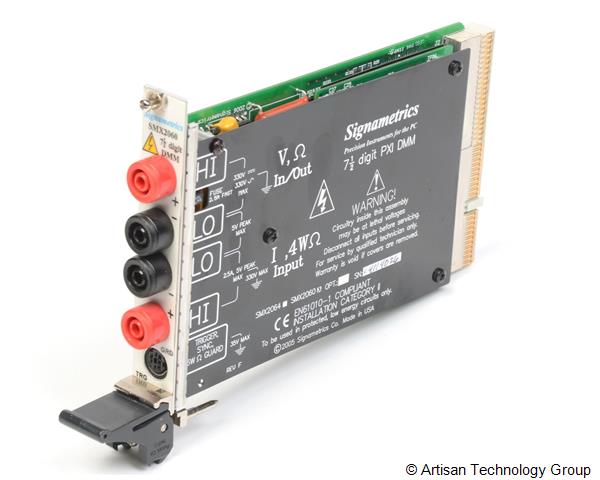 Signametrics SMX2060 7-1/2 Digit Digital PXI Multimeter
