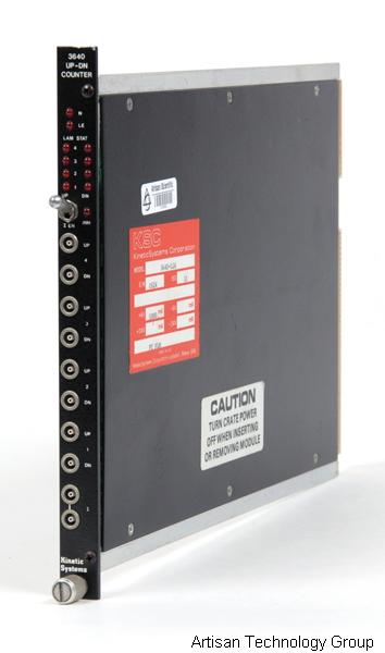 Kinetic Systems 3640-L1A 4-Channel, Up-Down Presettable Counter
