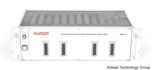 Klinger MD4 Stepping Motor Power Driver w/ UE-72 Motor Modules