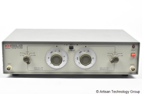 Krohn-Hite 3103A Wide Range Band Pass Filter