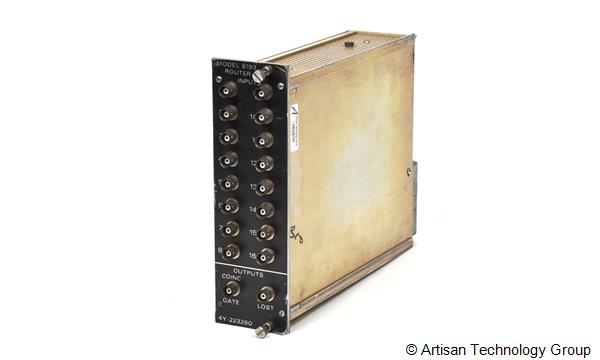 Los Alamos National Laboratory 8193 16-Line Router NIM Module