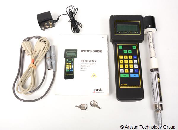 Narda 8718B Electromagnetic Radiation Survey Meter with 8721D Isotropic Probe