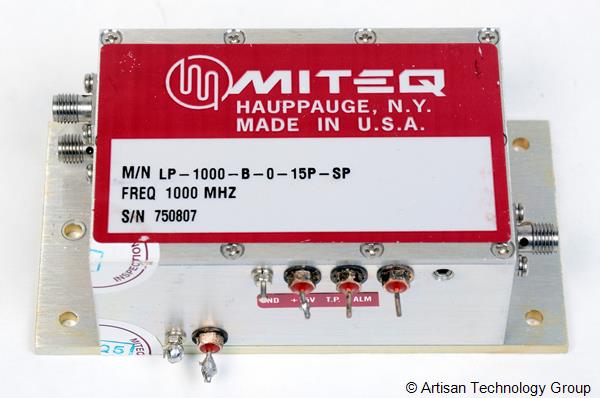 Miteq LP-1000-B-0-15P-SP Phase-Locked Coaxial Resonator Oscillator