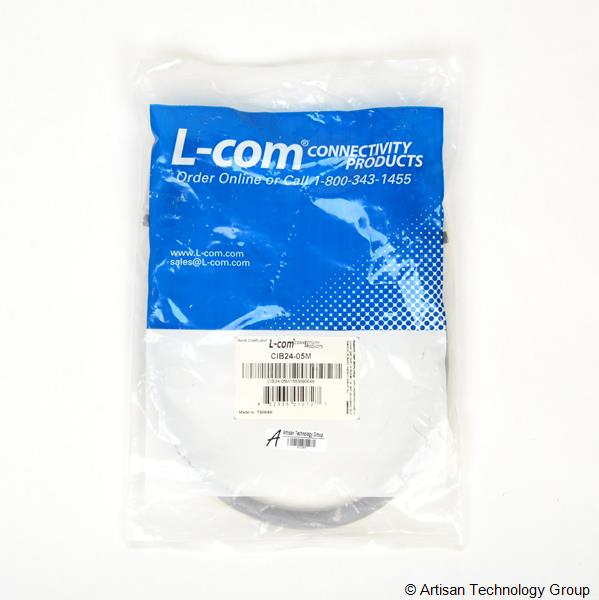L-Com CIB24-05M Premium IEEE-488 Cable 0.5 Meters