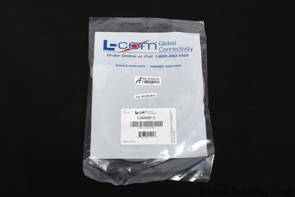 L-Com CSM9MF-5 Economy Molded D-Sub Cable Assembly (5 ft)