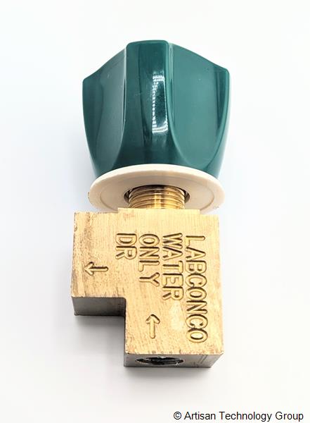 Labconco  Brass Valve with Green Knob