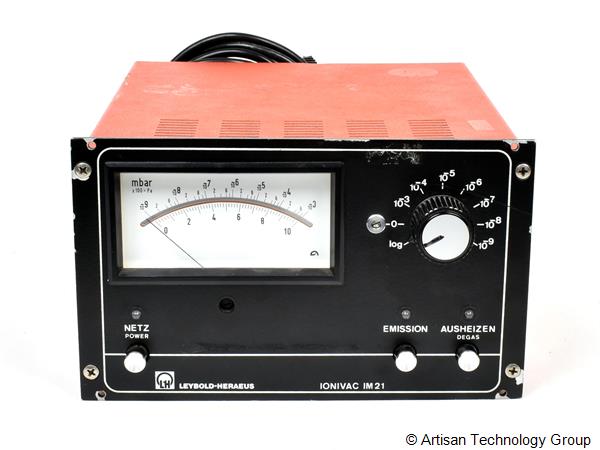 Leybold IM 21 Ionivac Ionization Vacuum Gauge