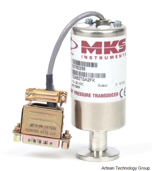 MKS Instruments Baratron 722A Absolute Pressure Transducer