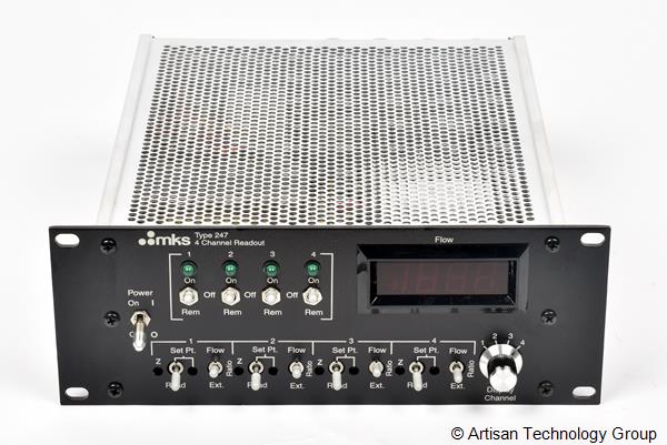 MKS Instruments 247D Four Channel Power Supply / Readout