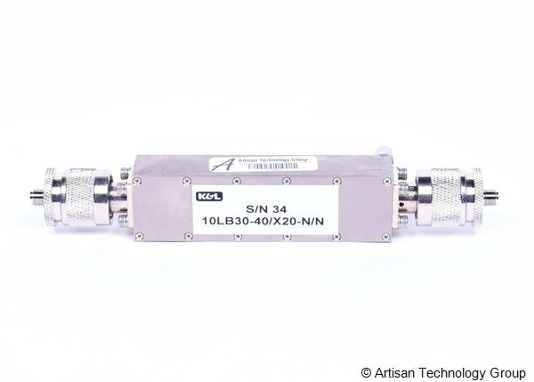 K&L Microwave 10LB30-40/X20-N/N Lumped Component Filter