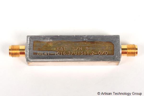 K&L Microwave 8IL41-1016.3/U1511.2-0/0 Microminiature Lowpass Filter