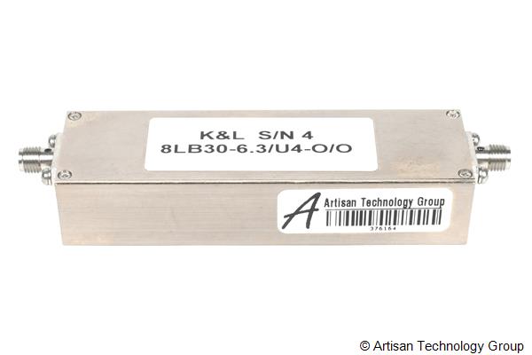 K&L Microwave 8LB30-6.3/U4-O/O Lumped Component Filter
