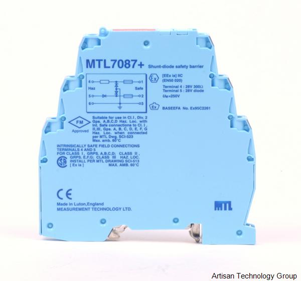 MTL Instruments MTL7087+ Safety Barrier Terminal