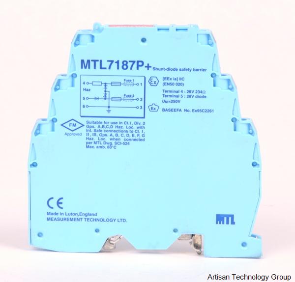 MTL Instruments MTL7187P+ Safety Barrier Terminal
