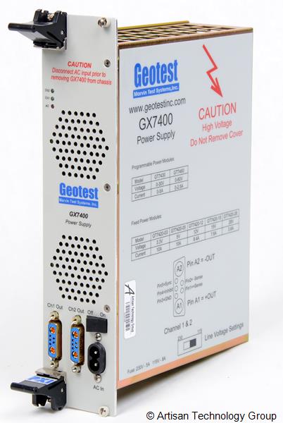 Geotest GX7400 6U Dual Output Power Supply Mainframe