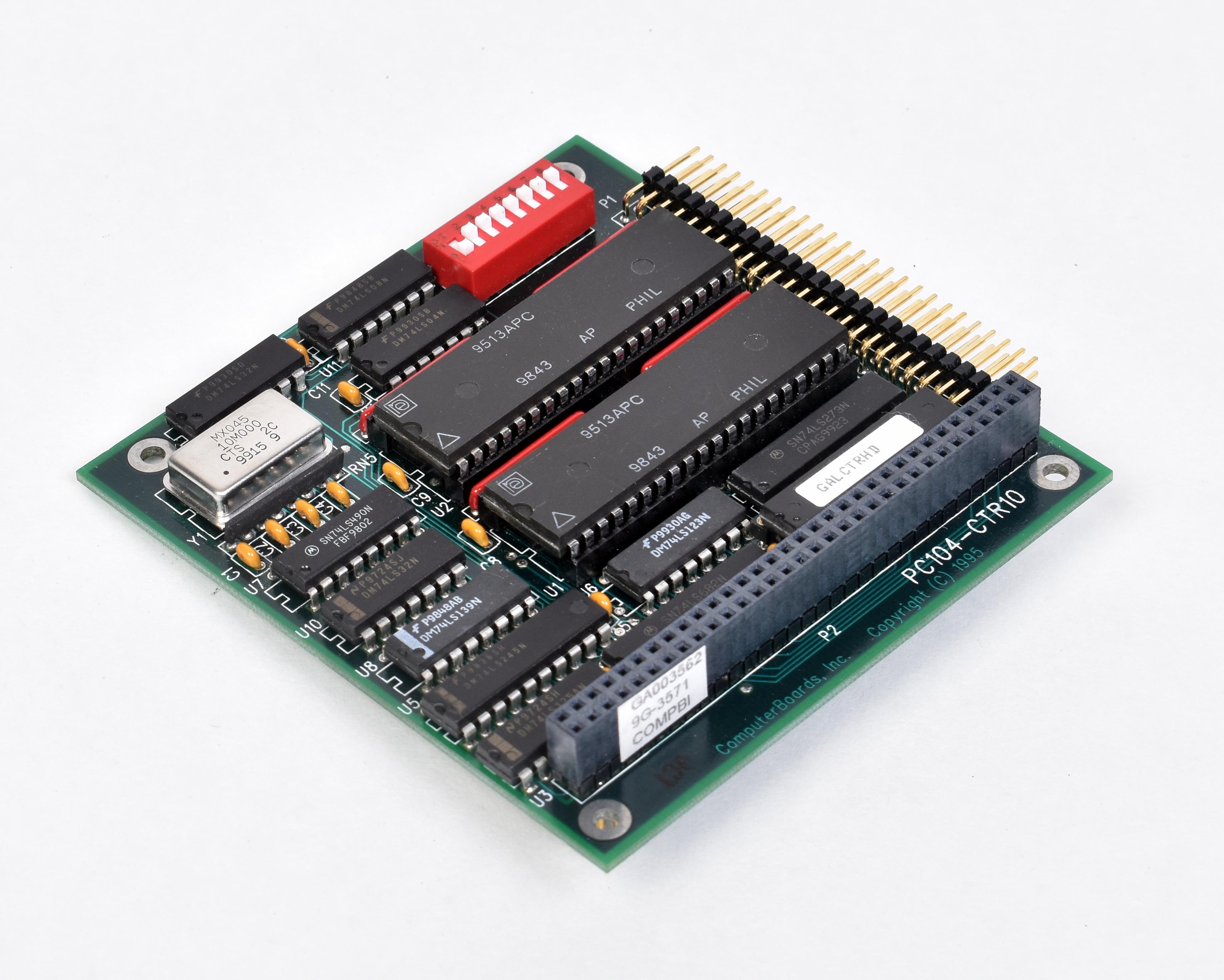 ComputerBoards PC104-CTR10HD 10-Channel, 16-bit Counter/Timer Module