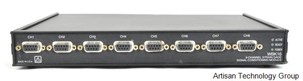 IOtech WBK16 8-Channel Strain Gage Signal-Conditioning Module