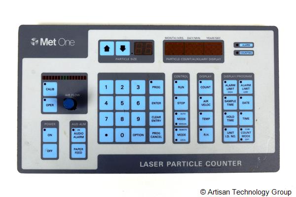 Met One Laser Particle Counter Front Panel
