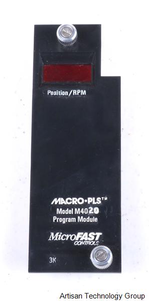 MicroFAST Controls M4020 Memory Cartridge