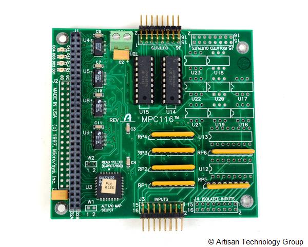 MicroSys MPC116 High Voltage, High Current, I/O for PC/104 Module