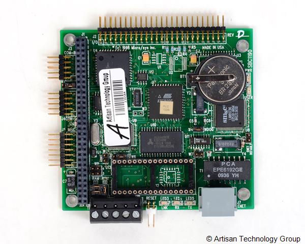 MicroSys SBC1190 PC/104 Controller with A/D, D/A, Serial, Built-In O/S Module