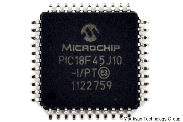 Microchip PIC18F45J10 44-Pin High-Performance, RISC Microcontroller