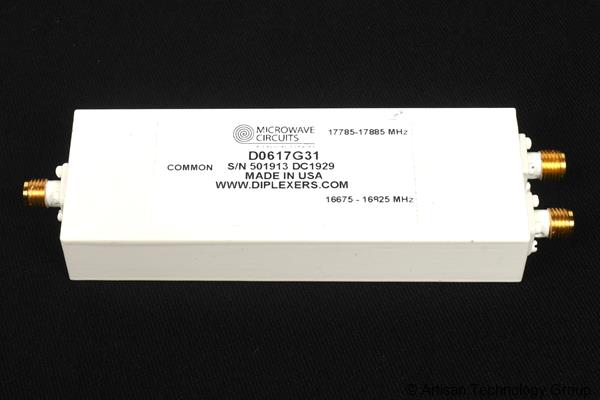Microwave Circuits D0617G31 Diplexer Filter
