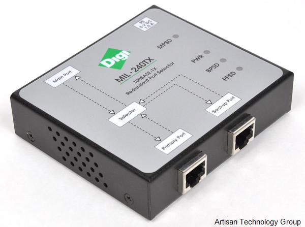 MIL-240TX Milan Technology (100BASE-TX Port Selector Transceiver ...