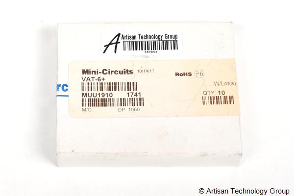 Mini-Circuits VAT-6+ Coaxial SMA Fixed Attenuators (Quantity of 10)