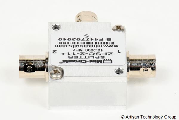 Mini-Circuits ZFSC-2-11+ 2 Way Power Splitter/Combiner at Artisan Technology Group