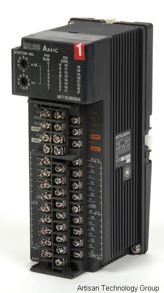 Mitsubishi AX41C Melsec-A Programmable Controller w/ A6DIN1C Wall Mount
