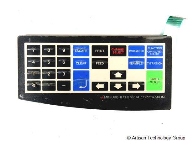 Mitsubishi  Coulometric Moisture Meter Front Panel