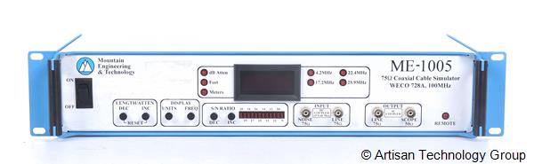 Mountain Engineering & Technology ME-1005 75 Ohm Coaxial Cable Simulator