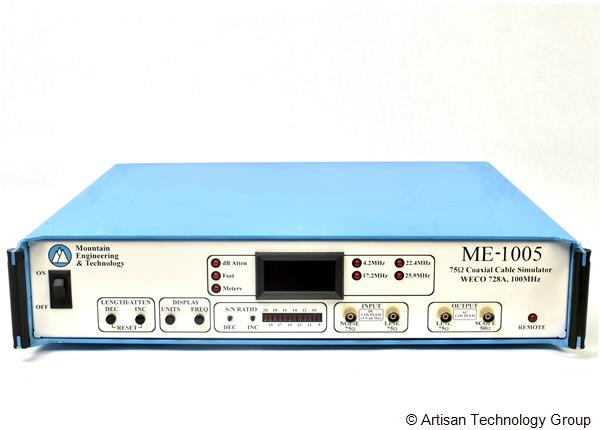 Mountain Engineering & Technology ME-1005 75 Ohm Coaxial Cable Simulator