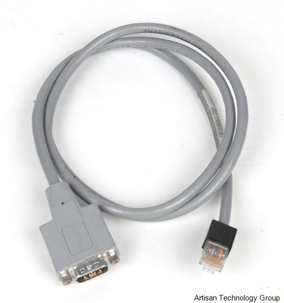 NI S8 Non-Isolated Serial Cable, 10Pos Modular Plug to DB-9 (1 Meter)